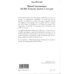 ABAO Franc-Maçonnerie Bongard (Roger) - Manuel maçonnique du Rite Ecossais Ancien et Accepté.