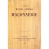 ABAO Franc-Maçonnerie Teissier (A.) - Manuel général de Maçonnerie.