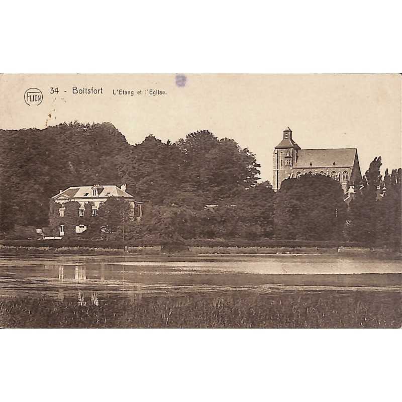 ABAO Bruxelles Watermael-Boitsfort - L'Etang et l'Eglise