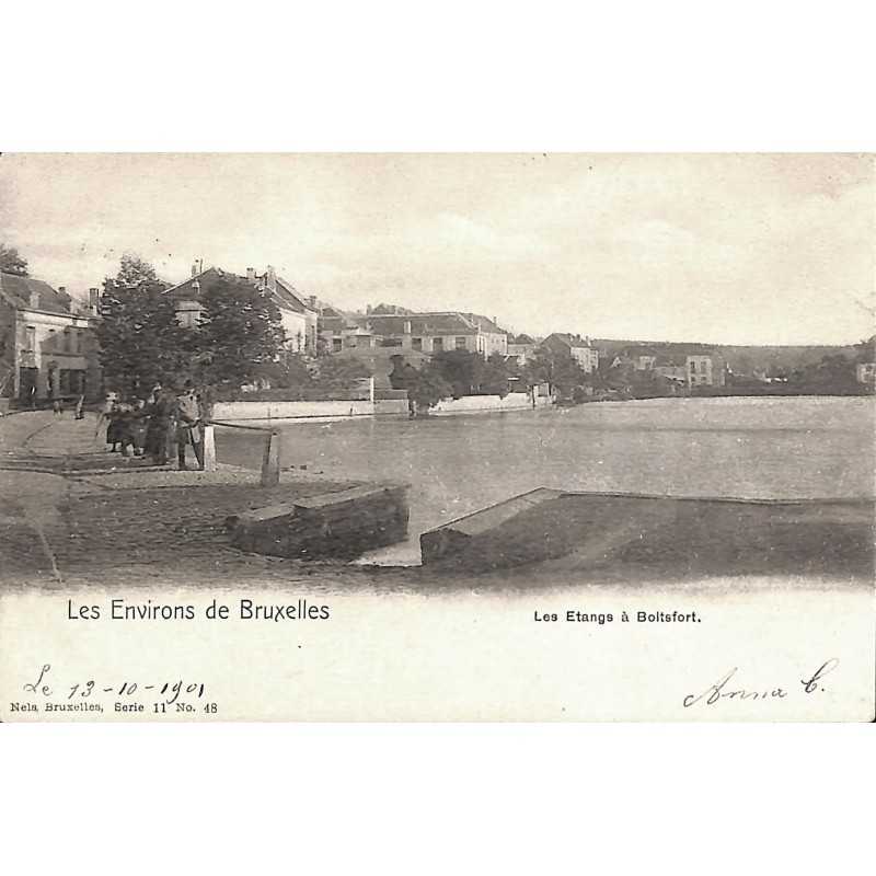 ABAO Bruxelles Watermael-Boitsfort - Les étangs à Boitsfort. - Les environs de Bruxelles
