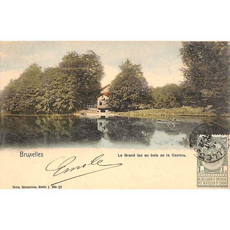ABAO Bruxelles Bruxelles - Le Grand Lac au bois de la Cambre.