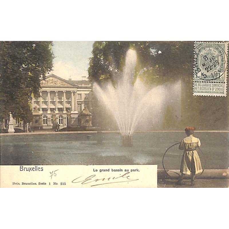 ABAO Bruxelles Bruxelles - Le grand bassin au park.