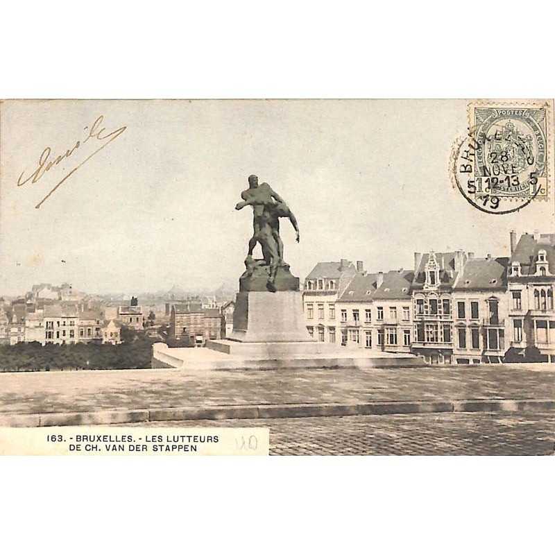 ABAO Bruxelles Bruxelles - Les Lutteurs de Ch. Van Der Stappen.