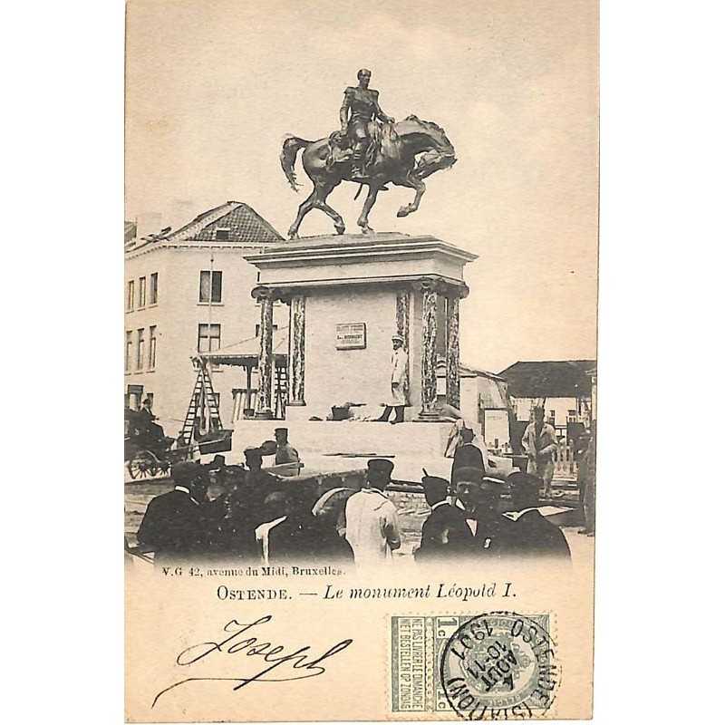 ABAO Flandre occidentale Ostende - La Monument Léopold I.