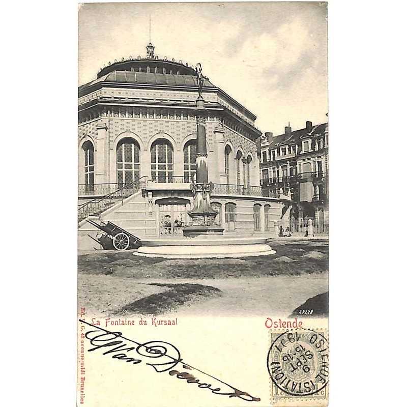 ABAO Flandre occidentale Ostende - La Fontaine du Kursaal.