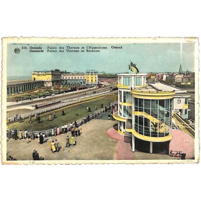 ABAO Flandre occidentale Ostende - Palais des Thermes et l'Hippodrome.