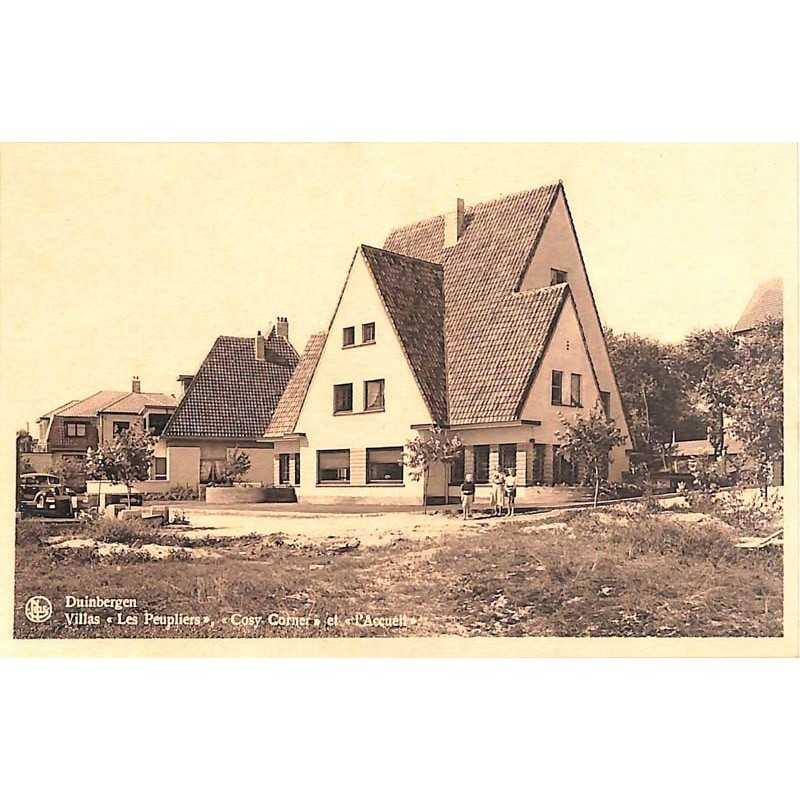 ABAO Flandre occidentale Knokke-Heist (Duinbergen) - Villas « Les Peupliers », « Cosy Corner » et « L'Accueil ».