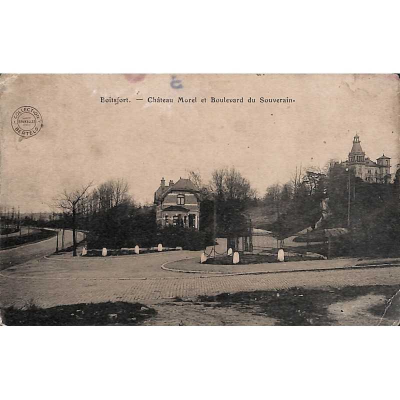 ABAO Bruxelles Watermael-Boitsfort - Château Morel et Boulevard du Souverain.