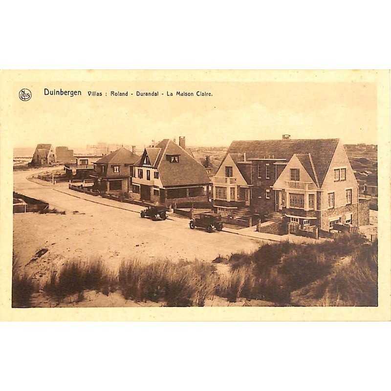 ABAO Flandre occidentale Knokke-Heist (Duinbergen) - Villas : Roland - Durandal - La Maison Claire.
