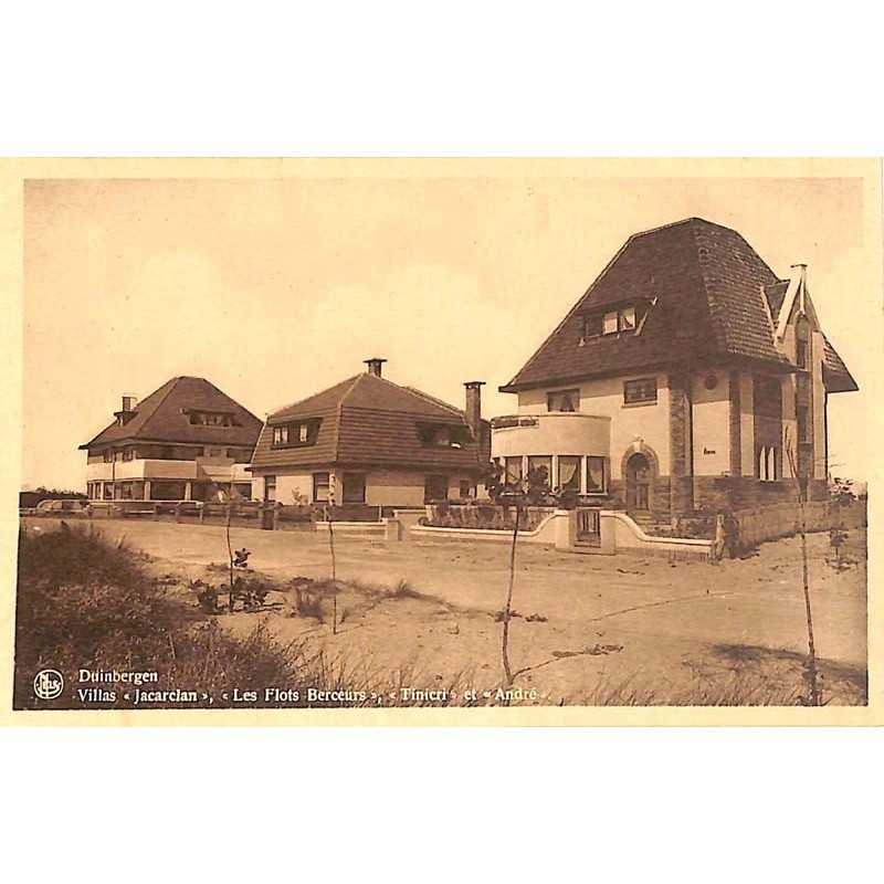 ABAO Flandre occidentale Knokke-Heist (Duinbergen) - Villas « Jacarclan », « Les Flots Berceurs », « Tinicri » et « André ».