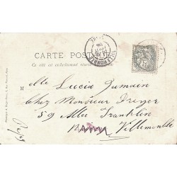 ABAO 27 - Eure [27] Evreux - Un bras de l'Iton et la Tour de l'Horloge.