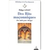 ABAO Franc-Maçonnerie Langlet (Ph.) - Des rits maçonniques.