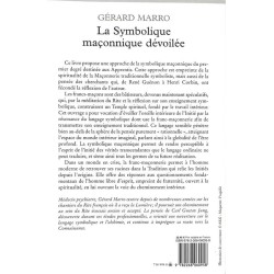 ABAO Franc-Maçonnerie Marro (Gérard) - La Symbolique maçonnique dévoilée.