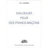 ABAO Franc-Maçonnerie Lessing (G.E.) - Dialogues pour des francs-maçons.