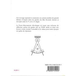 ABAO Franc-Maçonnerie Jamet (Guy et Renate) - Les grades de perfection.