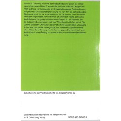 ABAO Histoire Chowaniek (E.) - Der "Fall Dohnanyi" 1943 - 1945