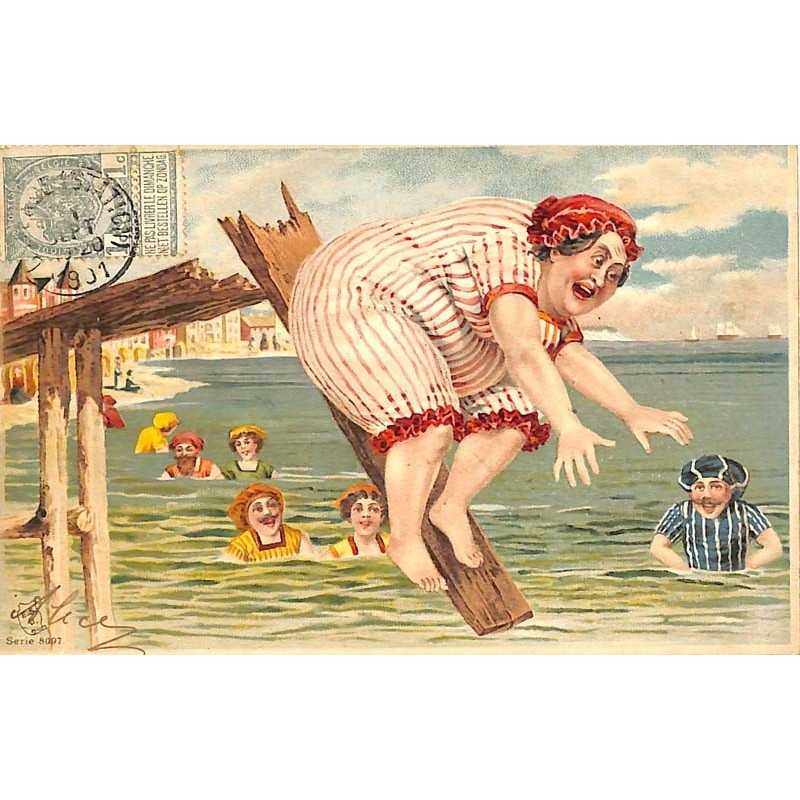 ABAO Humour [Plage] Plongeoir.