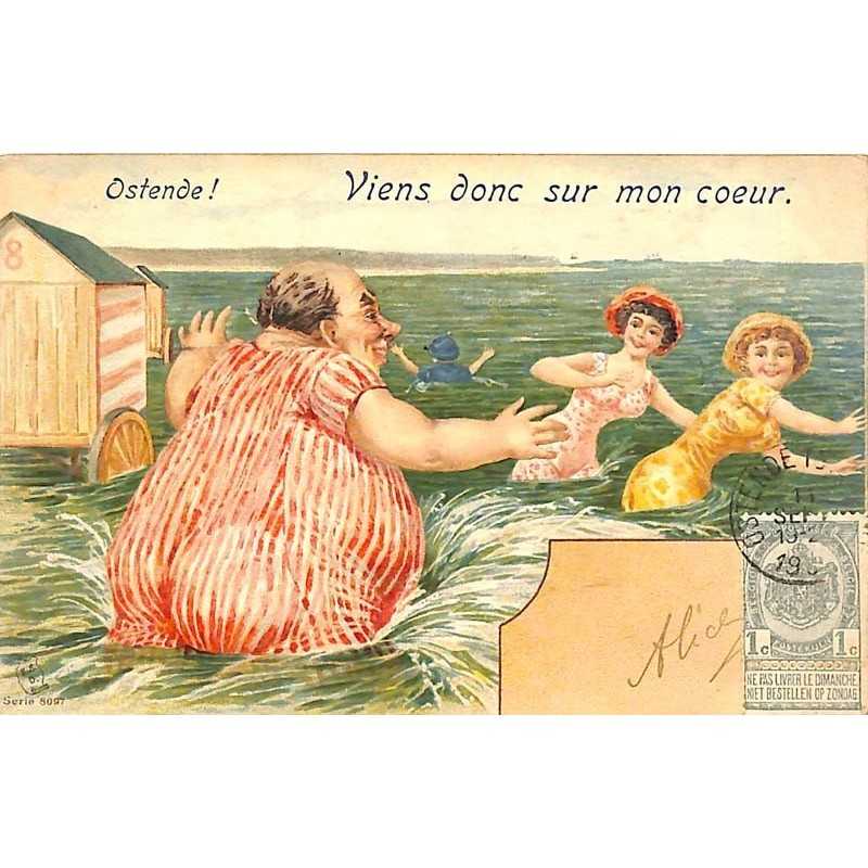 ABAO Humour [Plage] Ostende! Viens donc sur mon cœur.