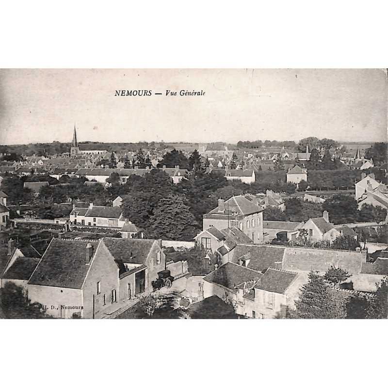ABAO 77 - Seine-et-Marne [77] Nemours - Vue Générale.