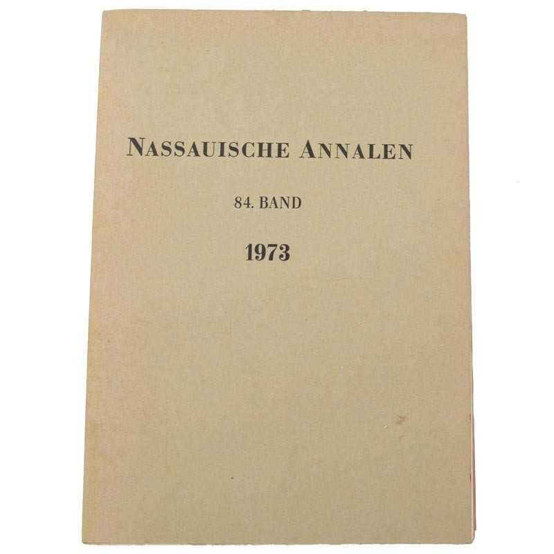 ABAO Histoire [Allemagne] Nassauische Annalen. 84. Band.