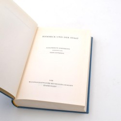 ABAO Biographies [Bismarck (Otto von)] Rothfels (Hans) - Bismarck und der Staat.