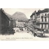 ABAO 38 - Isère [38] Grenoble - La Place Grenette et le Mont St-Eynard.