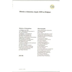 ABAO Histoire [Belgique] Histoire et historiens depuis 1830 en Belgique.