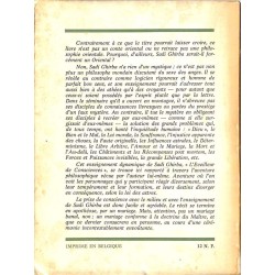 ABAO Essais Brahy (G L.) - Sadi Ghirba. L'éveilleur de consciences ou révélations dans la montagne.