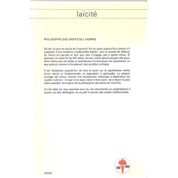 ABAO Essais [Philosophie] Haarscher (Guy) - Philosophie des Droits de l'Homme.