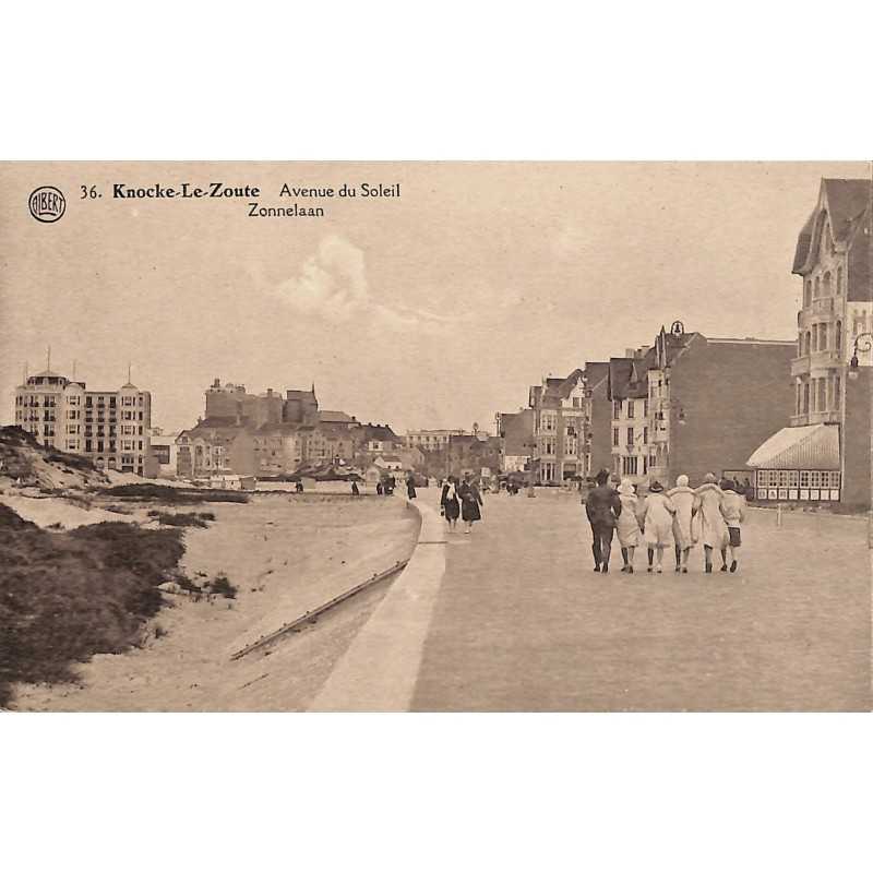 ABAO Flandre occidentale Knokke-Heist - Knocke-Le-Zoute. Avenue du Soleil.