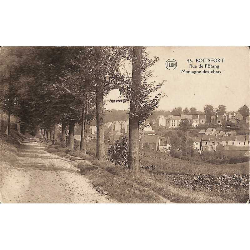 ABAO Bruxelles Watermael-Boitsfort - Rue de l'Etang, Montagne des chats.