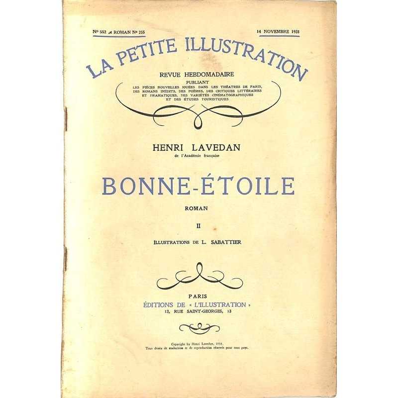 ABAO Petite Illustration (La) La Petite Illustration. 1931/11/14. N°552.