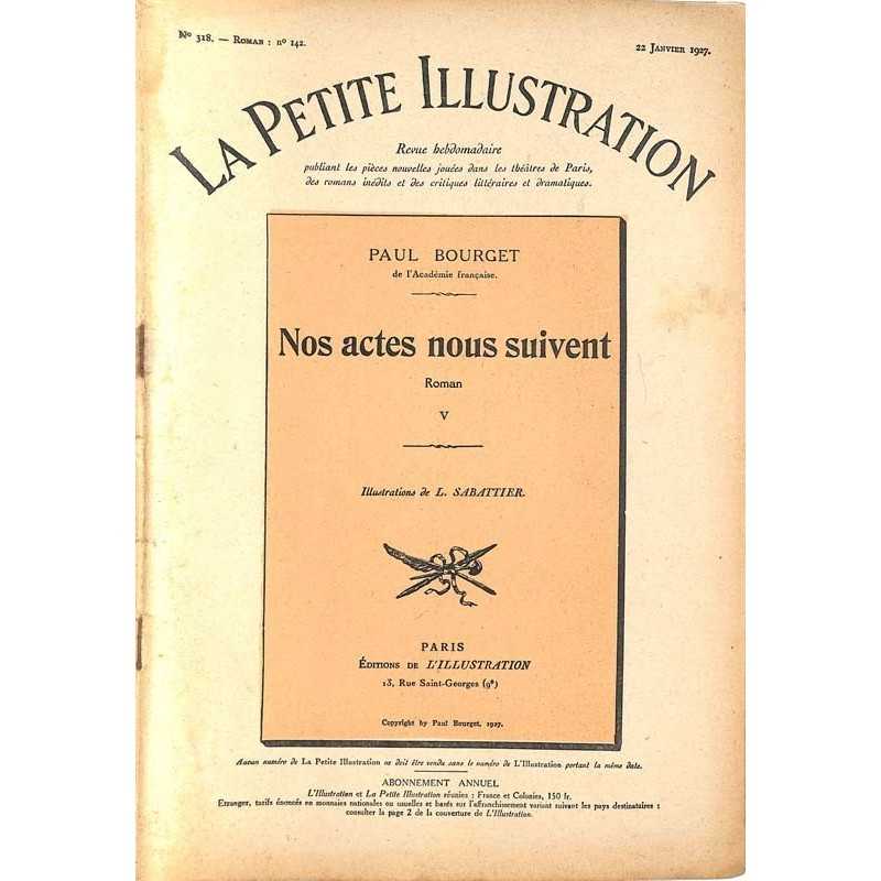ABAO Petite Illustration (La) La Petite Illustration. 1927/01/22. N°318.