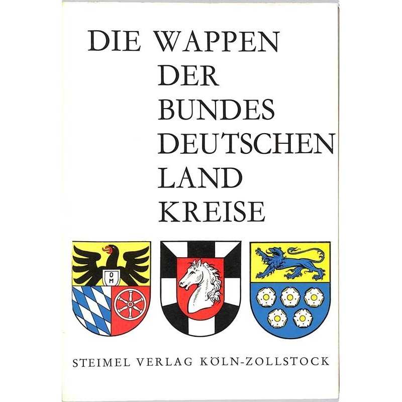 ABAO Essais Die wappen der bundes Deutschen Land kreise.