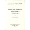 ABAO Histoire [France] Guadille - GUIDE DES ARCHIVES DIOCESAINES FRANÇAISES.