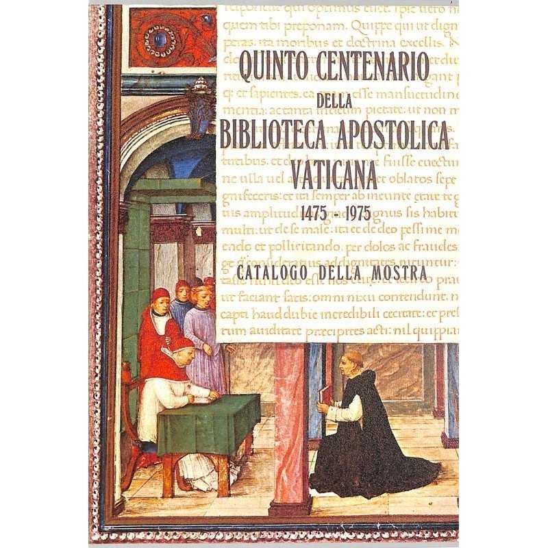 ABAO Histoire Quinto centenario della biblioteca Vaticana 1475-1975.