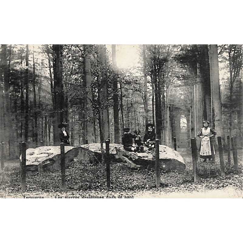 ABAO Brabant flamand Tervueren - Les pierres druidiques dans le parc.