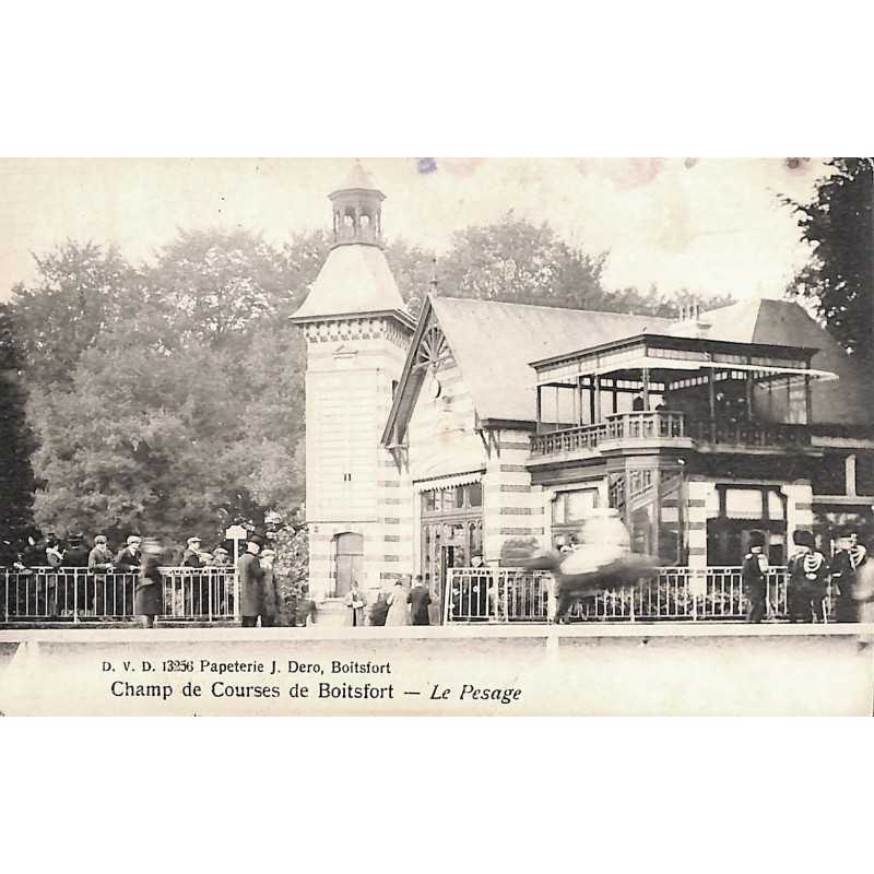 ABAO Bruxelles Watermael-Boitsfort - Champ de Courses de Boitsfort. Le Pesage.