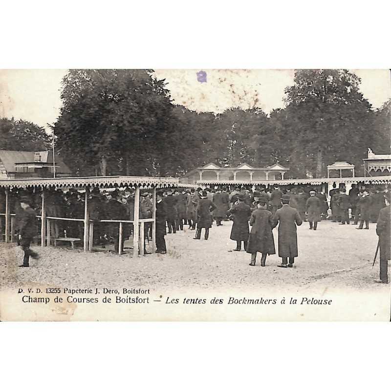 ABAO Bruxelles Watermael-Boitsfort - Champ de Courses de Boitsfort. Les tentes des Bockmakers à la Pelouse.