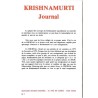 ABAO Essais [Spiritualité] Krishnamurti. Journal.