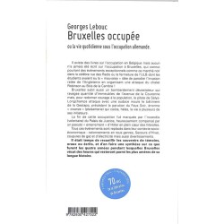 ABAO Histoire [Belgique] Lebouc (G) - Bruxelles occupée.