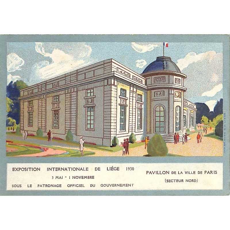 ABAO Liège Exposition universelle de Liège 1930 - Pavillon de la ville de Paris (secteur nord).