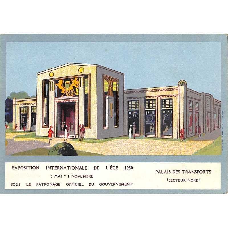 ABAO Liège Exposition universelle de Liège 1930 - Palais des transports (secteur nord).