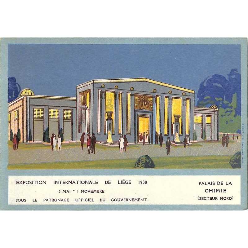 ABAO Liège Exposition universelle de Liège 1930 - Palais de la chimie (secteur nord).