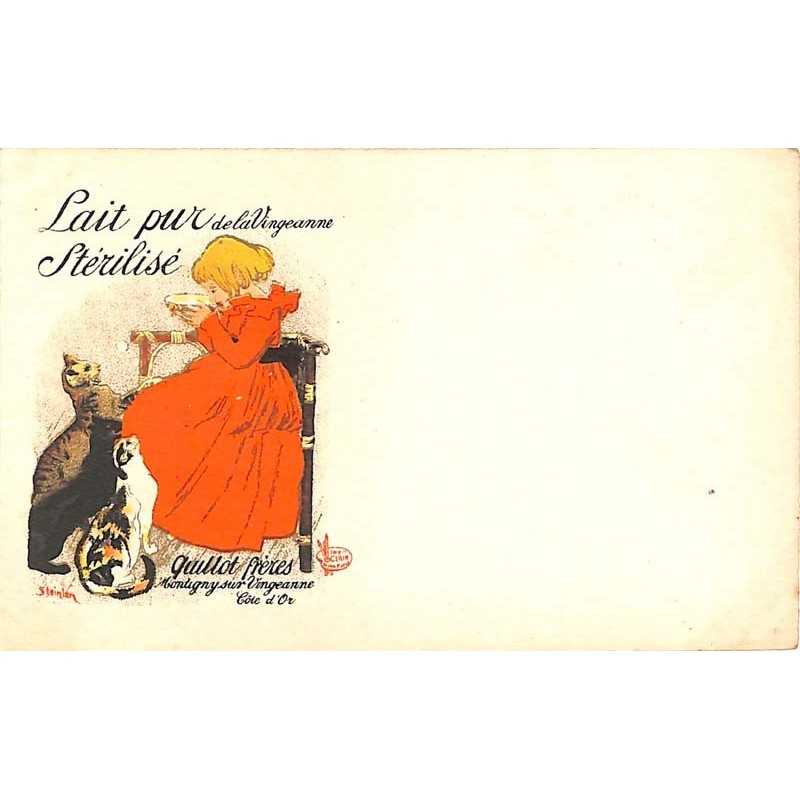 ABAO Publicité Guillot frères - Lait pur stérilisé.