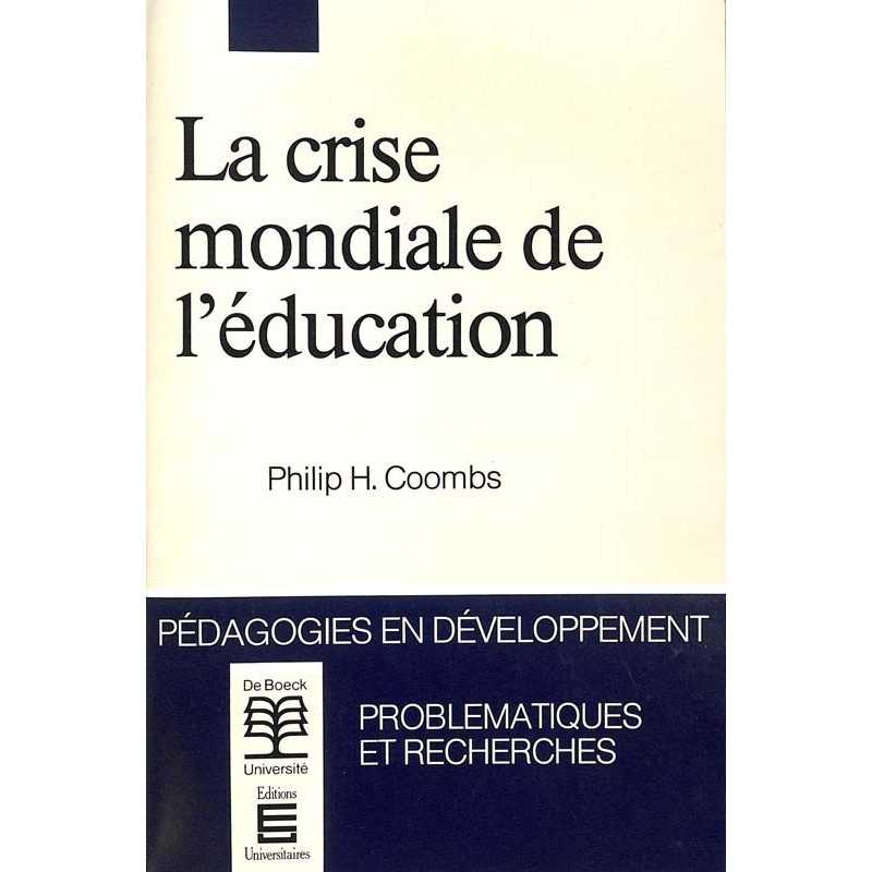 ABAO Essais Coombs (Ph) - La crise mondiale de l'éducation