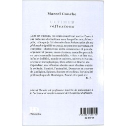 ABAO Essais Conche (Marcel) - Ultimes réflexions.