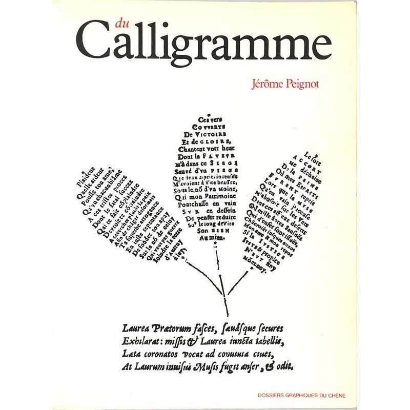 ABAO Arts Peignot (J) - Du calligramme.