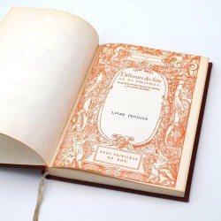 ABAO Littérature Colonna (Francisco) - Discours du songe de Poliphile. Illustrations de Jean Goujon et Jean Cousin.