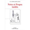 ABAO Essais [Philosophie] Schwaller de Lubicz - Notes et propos inédits.